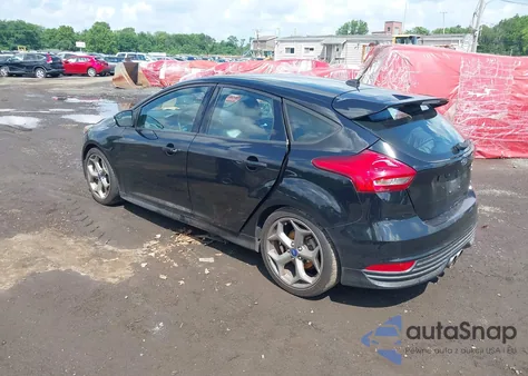 2017 Ford Focus St из США, поврежденный, VIN 1FADP3L97HL326547